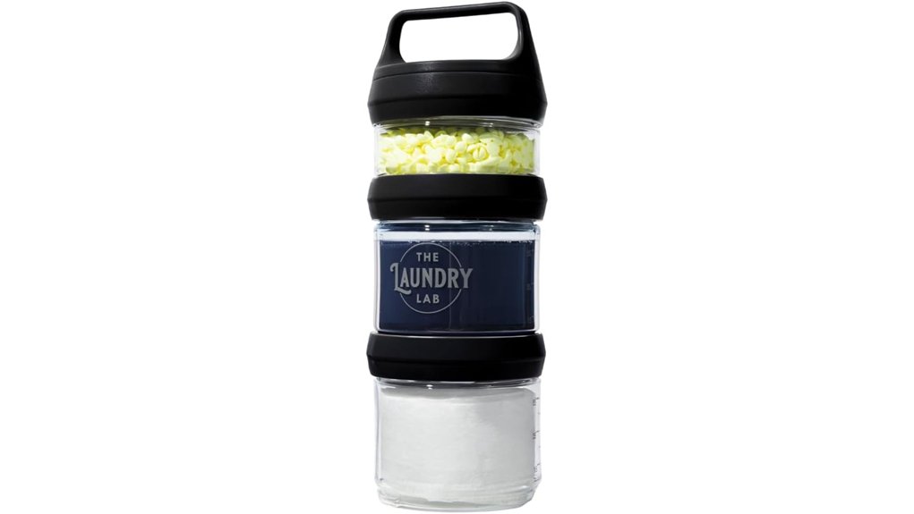 refillable leakproof detergent bottle
