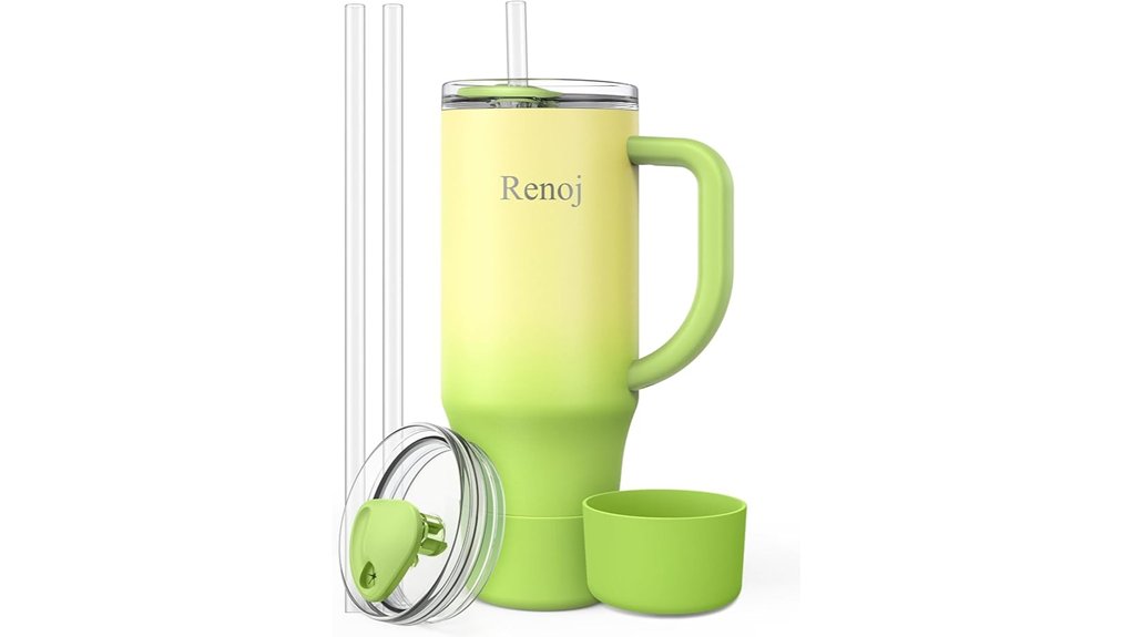 Best Spill-Resistant Tumblers for Road Trips 11 renoj 40oz spillresistant tumbler