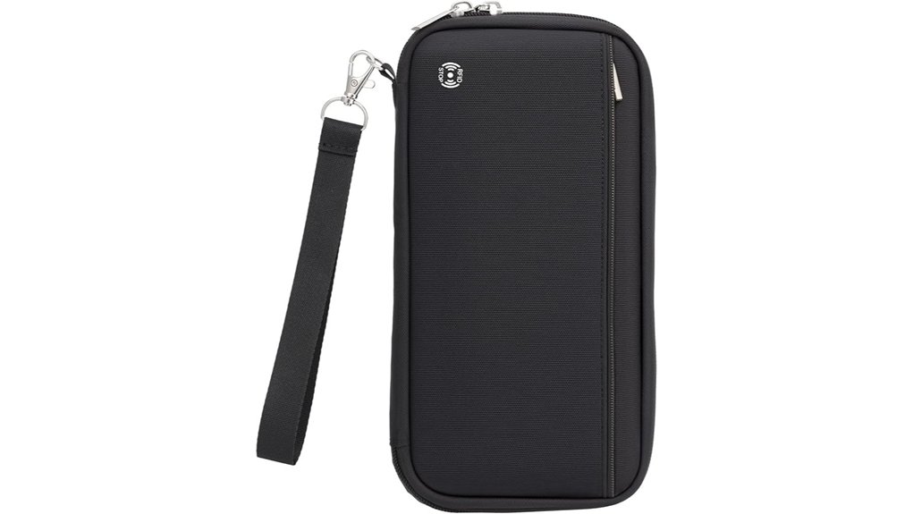 Family Travel Document Organizers: Passports, Tickets & Cash 6 rfid blocking zippered family passport