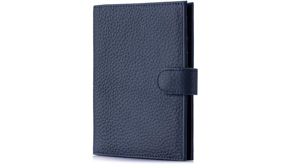 Passport Holders: Leather, Fabric, and RFID Options 11 rfid leather passport wallet