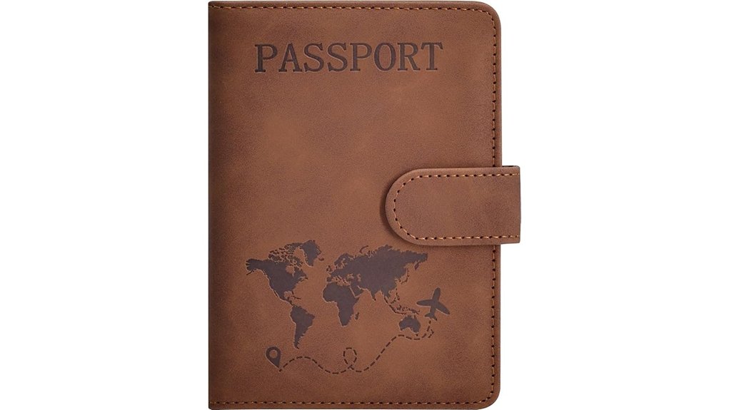 Passport Holders: Leather, Fabric, and RFID Options 2 rfid passport wallet cards