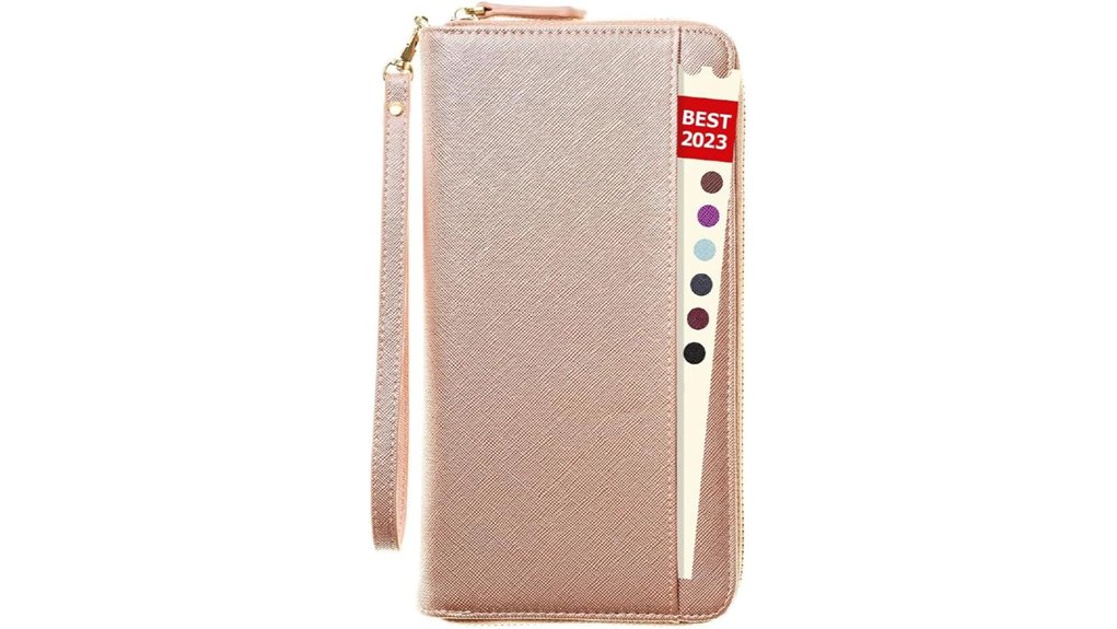 Family Travel Document Organizers: Passports, Tickets & Cash 13 rfid passport wallet family