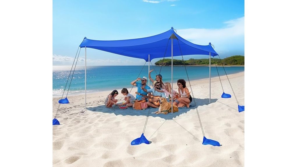 rhino valley beach shade canopy