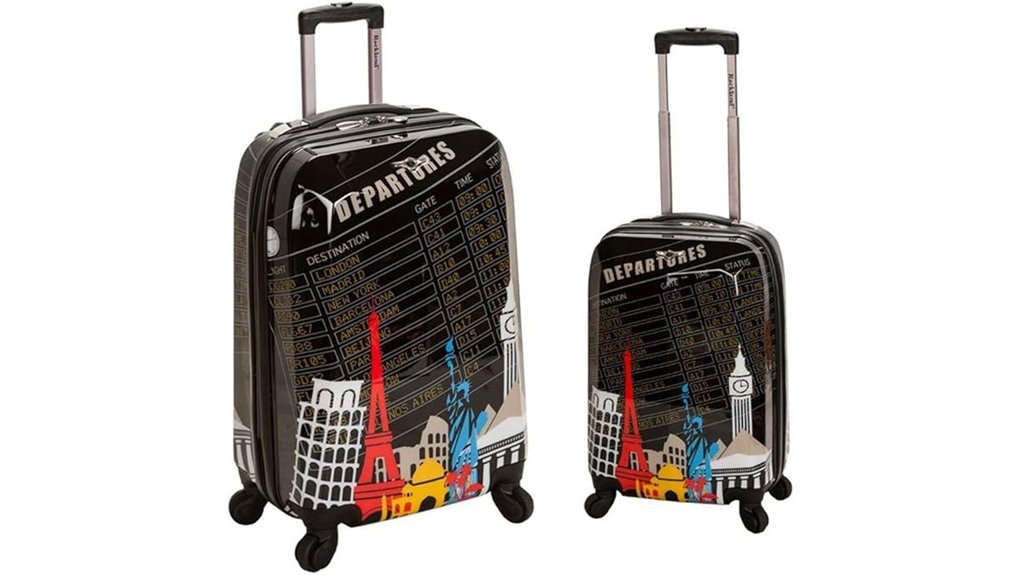 Hard-Shell Suitcases: Polycarbonate vs ABS—Which Wins 7 rockland departure polycarbonate luggage