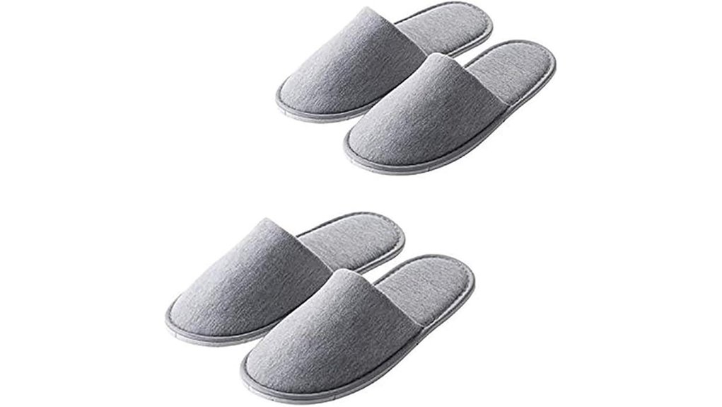 rocutus 2 pairs disposable slippers
