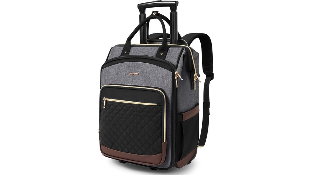 Carry-On Backpacks vs Rolling Luggage: Which Fits More 10 rolling backpack for women