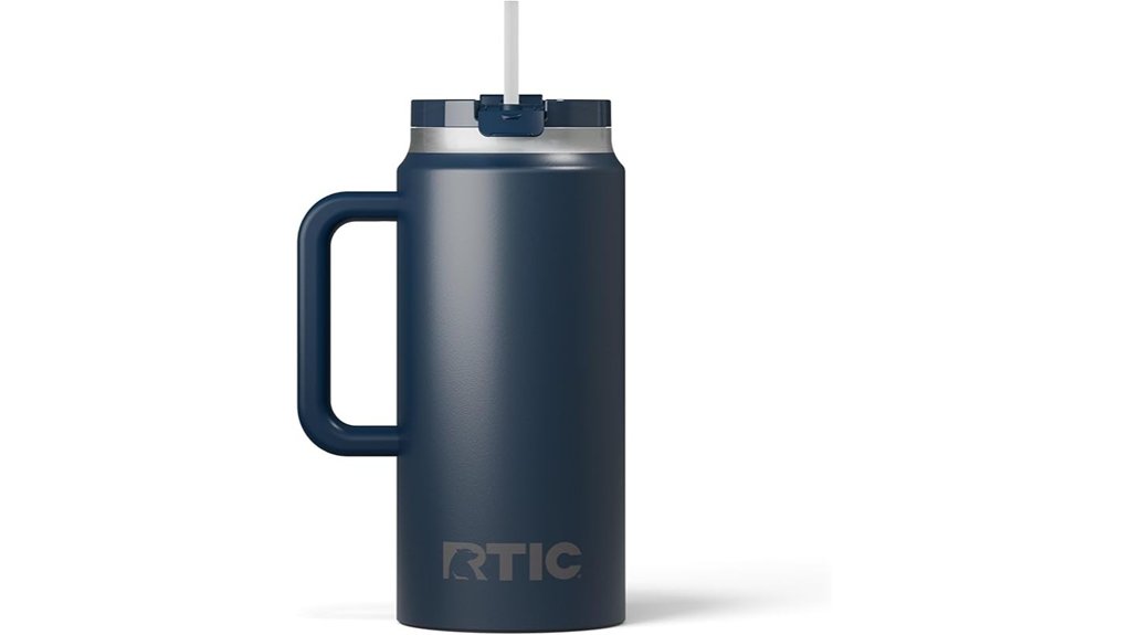 Best Spill-Resistant Tumblers for Road Trips 10 rtic 64oz ceramic tumbler