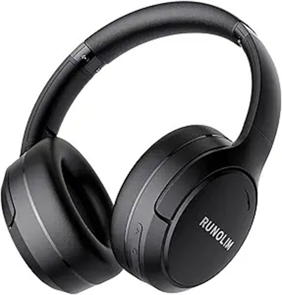 Best Noise-Canceling Headphones for Airports 4 runolim hybrid wireless headphones