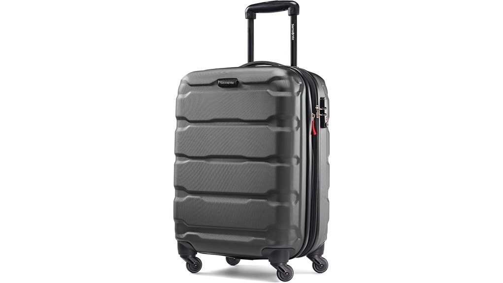 Best Carry-On Suitcases With Quiet Wheels 15 samsonite omni hard shell luggage