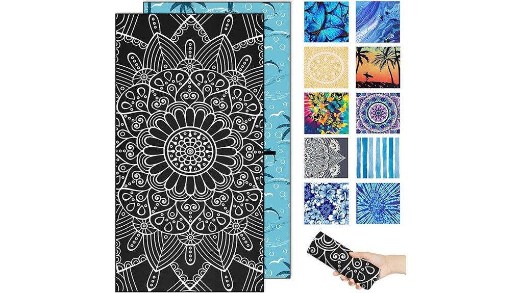 10 Best Microfiber Beach Towel 9 sand proof microfiber towel