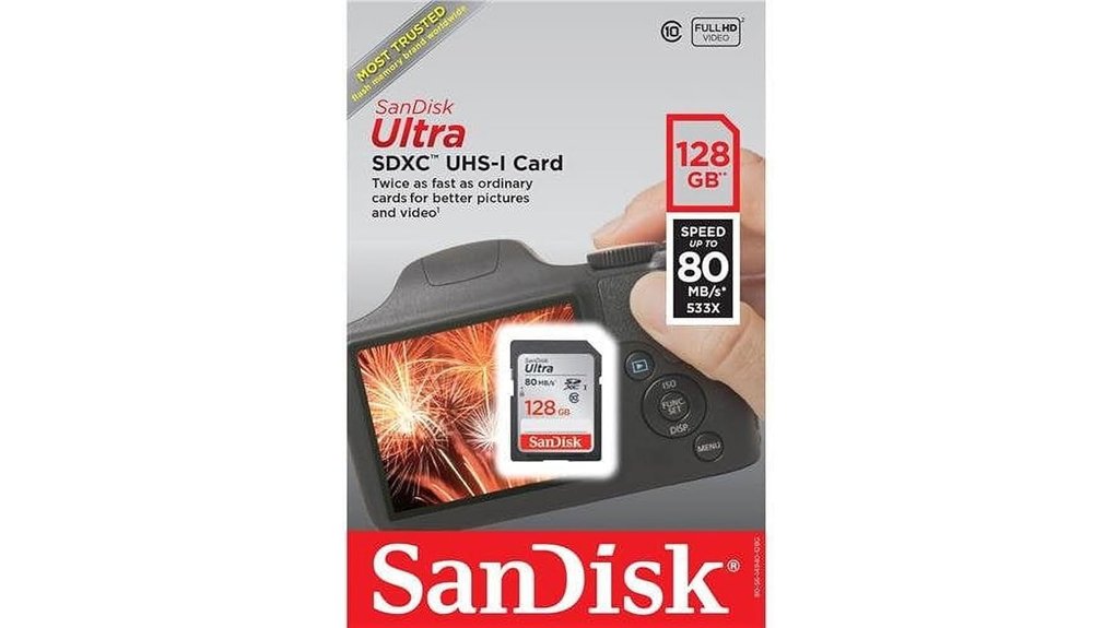 sandisk 128gb ultra sdxc
