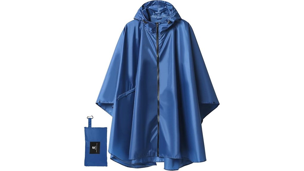 saphirose unisex waterproof poncho