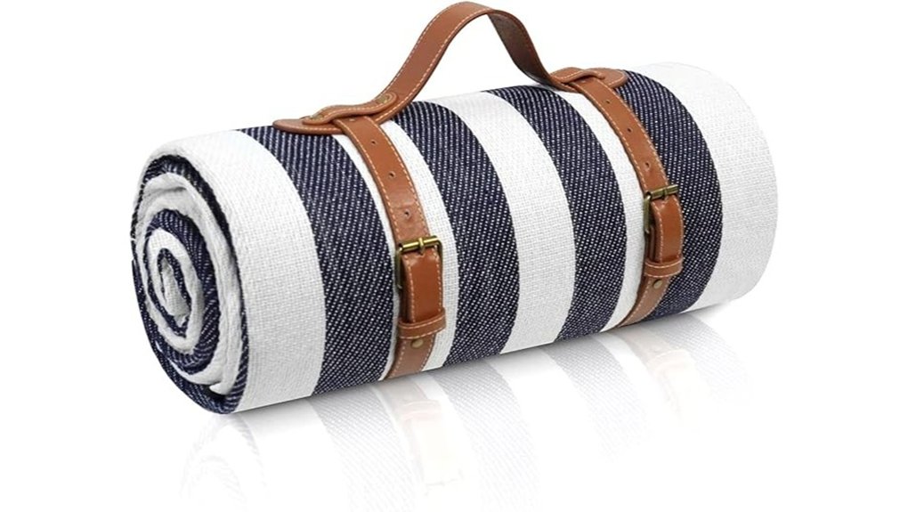 Picnic Blankets With Waterproof Backing: Top Picks 1 sapsisel 80x80in waterproof blanket