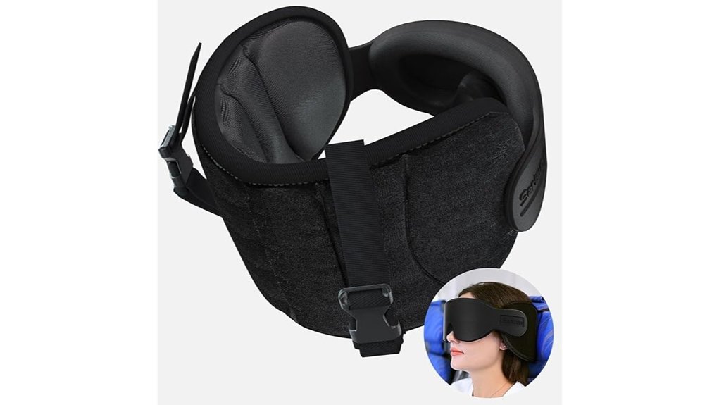 The Best Eye Masks for Sleeping on Planes 6 sarisun travel pillow mask