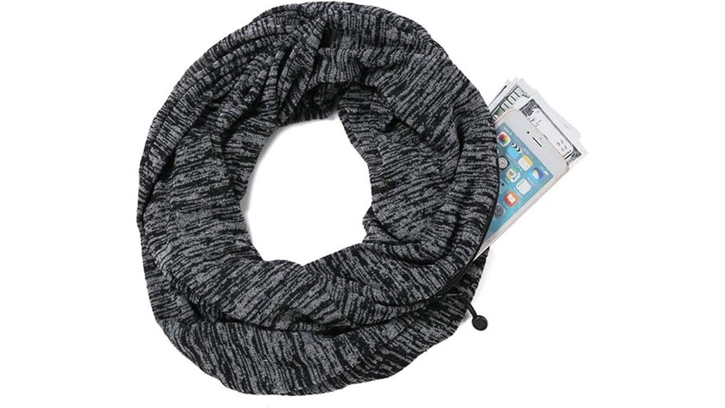 10 Best Hidden-Pocket Scarf 9 scarf with secret pocket