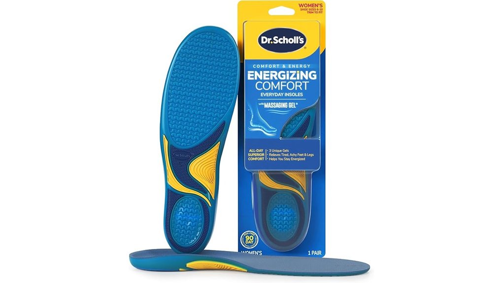 Insoles for Travel Shoes That Deliver All-Day Comfort 2 scholl s energizing gel insoles