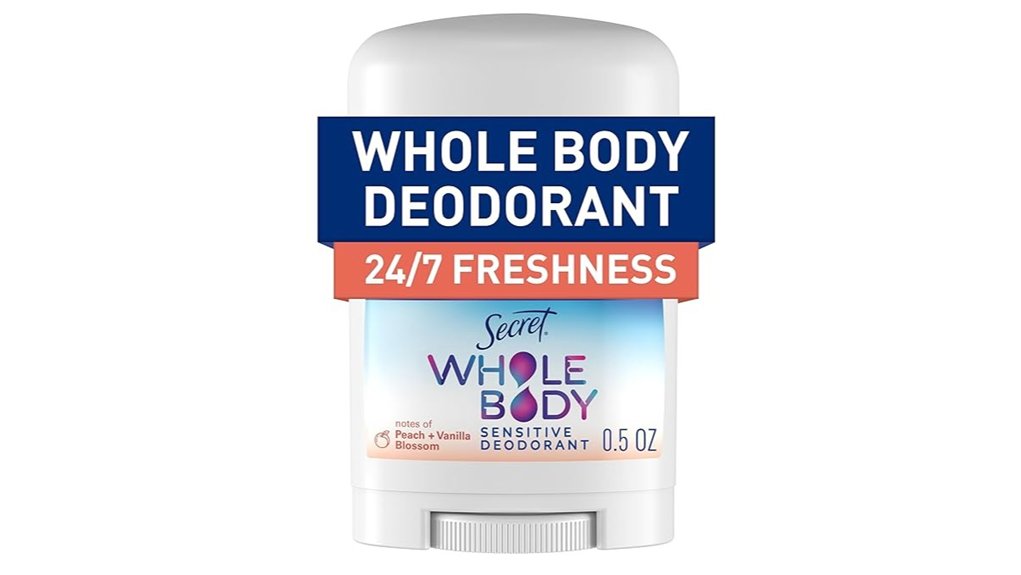 Deodorants That Won't Leak in Luggage 3 secret aluminum free peach vanilla deodorant