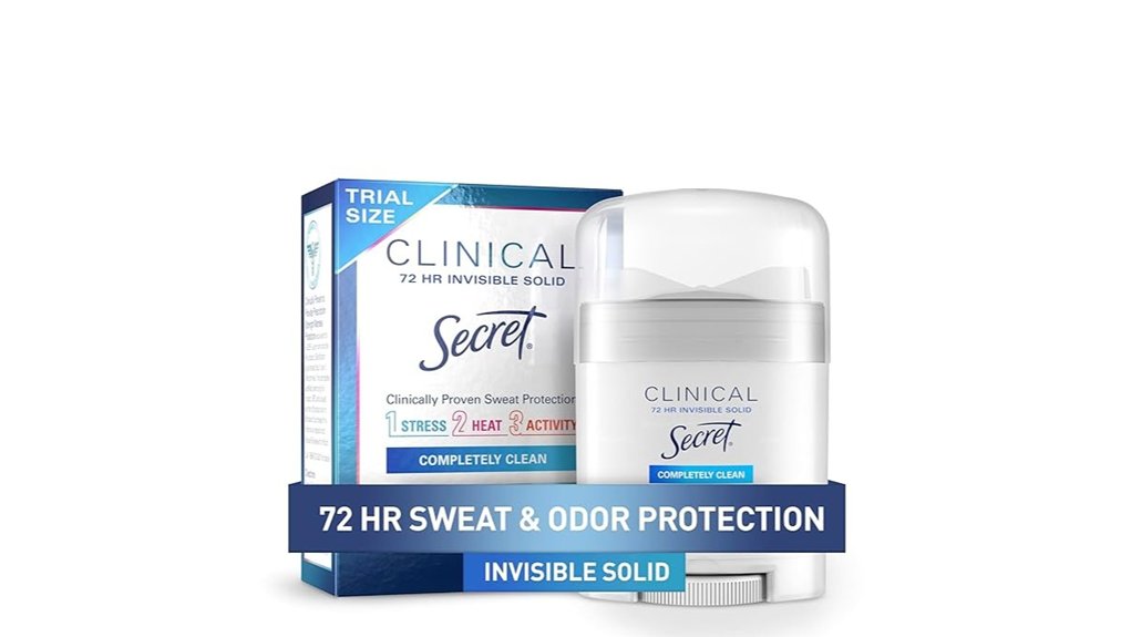 Deodorants That Won't Leak in Luggage 2 secret clinical strength antiperspirant