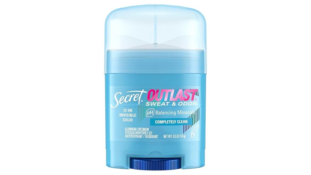 Deodorants That Won't Leak in Luggage 1 secret outlast antiperspirant 72hr
