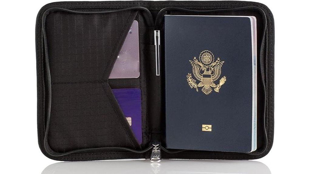 secure travel wallet design
