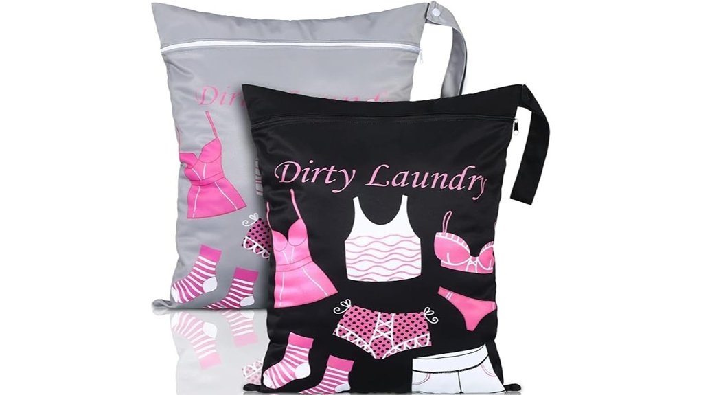 Clean/Dirty Packing Organizers (Laundry Separators That Don’t Leak) 8 shappy 2 pack waterproof laundry