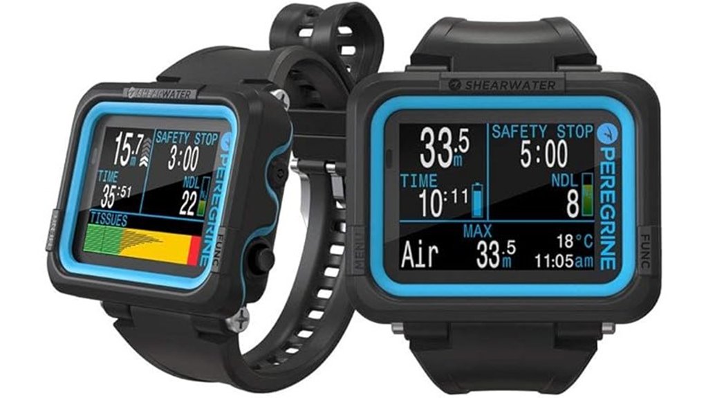 Best Scuba Dive Computers for Recreational Divers 1 shearwater peregrine adventures edition