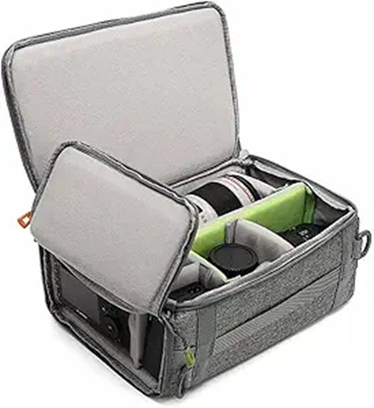 shockproof padded camera insert