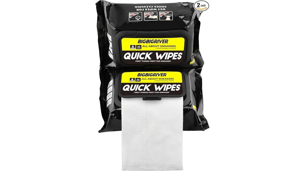 Best Compact Shoe Cleaning Wipes for Spotless Travel 13 shoe wipes 60 piece pack