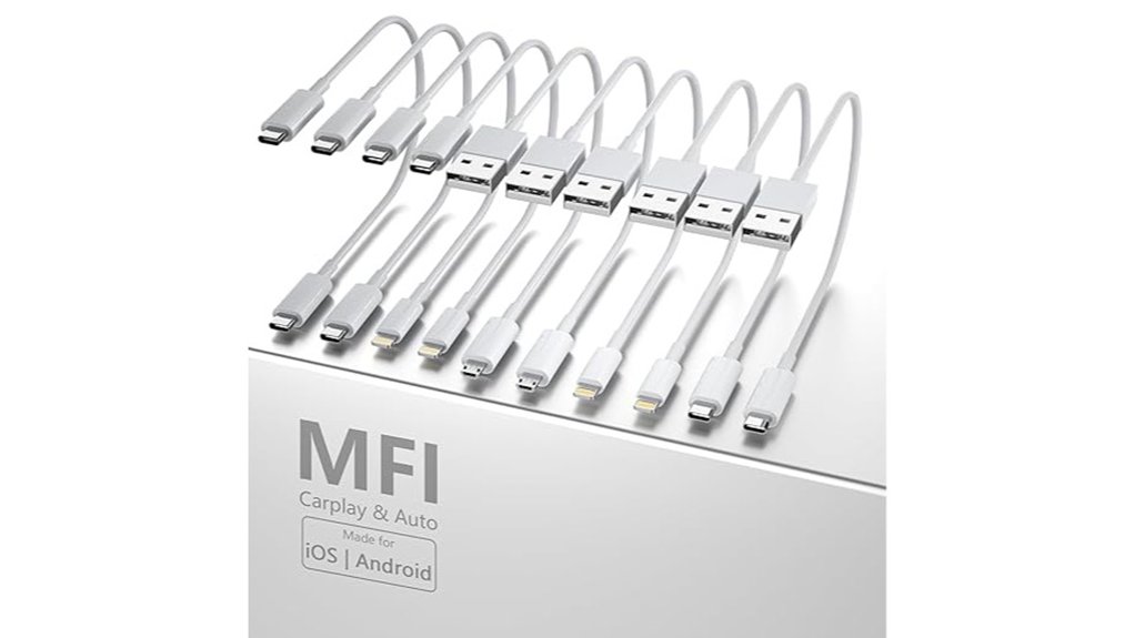 15 Best Short Charging Cable Set 11 short charging cables pack