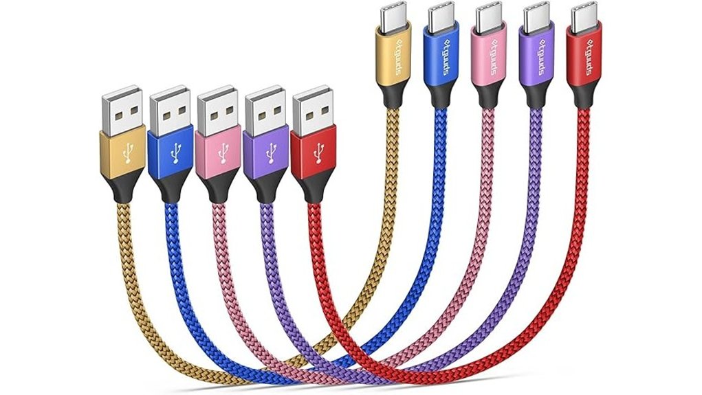 15 Best Short Charging Cable Set 14 short usb c charger cables