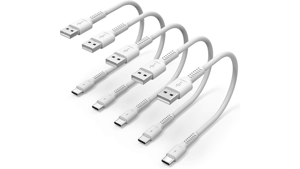 15 Best Short Charging Cable Set 3 short usb c charging cables