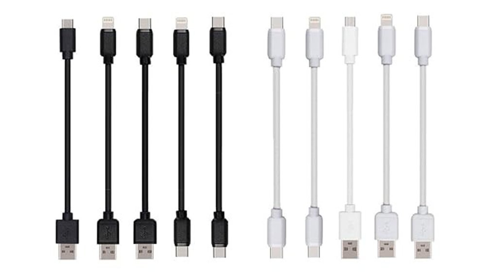 15 Best Short Charging Cable Set 1 short usb cables pack