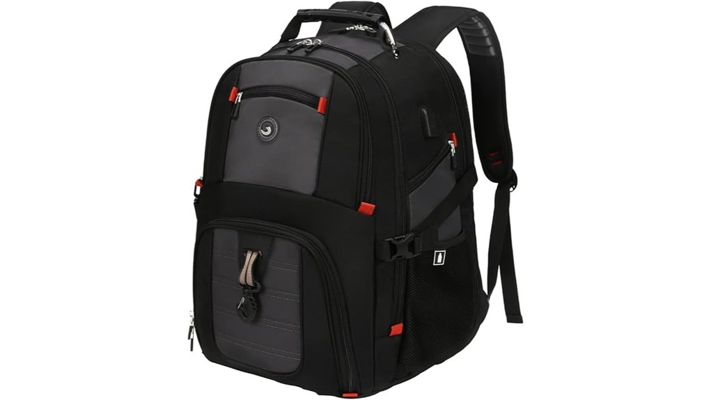 shrradoo 50l usb charging backpack