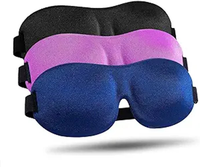 The Best Eye Masks for Sleeping on Planes 7 side sleepers 3 pack mask