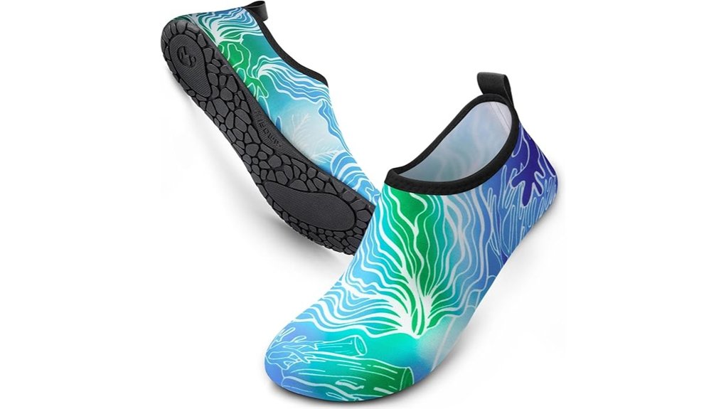 Water Shoes for Rocky and Coral Beach Adventures 6 simari aqua socks adults youth
