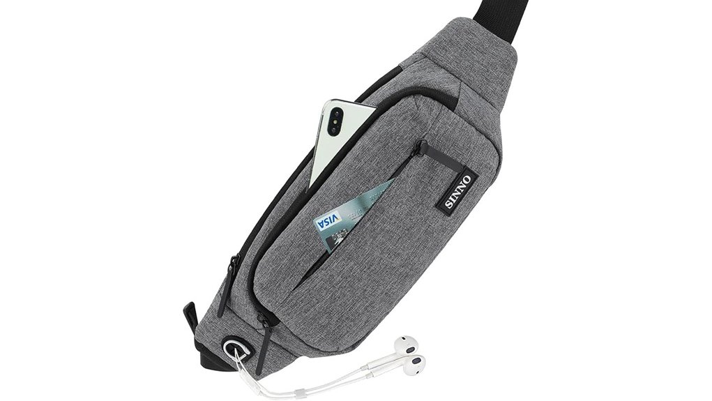 Waist Packs for Active Travel That Go Beyond Hiking 9 sinno large crossbody fannypack