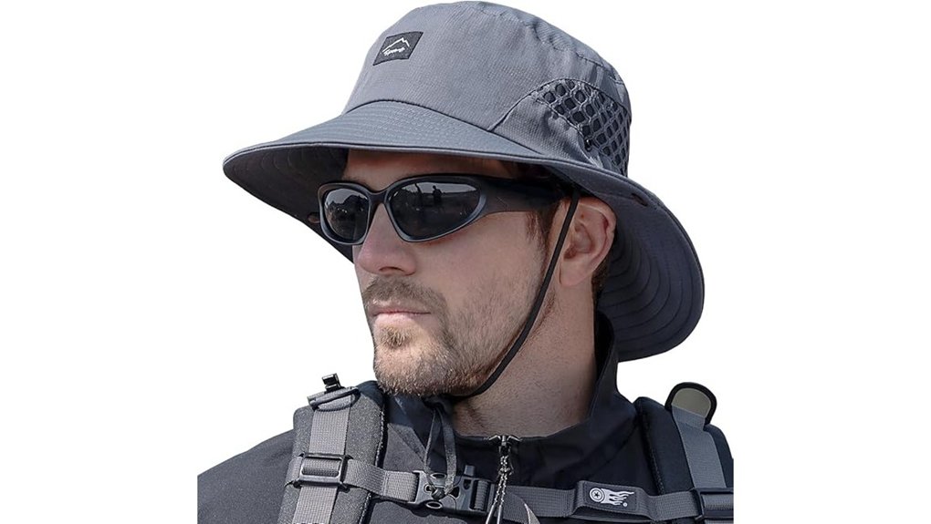sireck upf50 wide brim hat