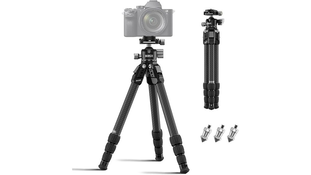 Top Compact Tripods for Urban Photography 9 sirui 31 5 inch carbon tripod