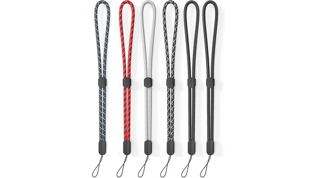 Best Camera Wrist Straps That Secure Without Bulk 2 six adjustable mixed color straps