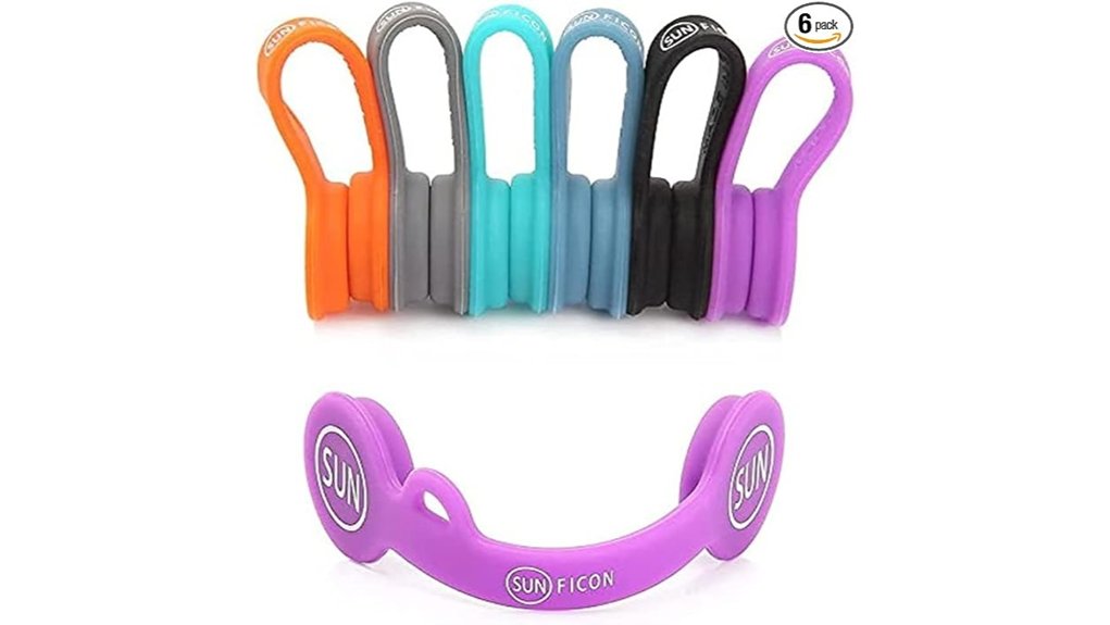 Best Cable Clips and Cable Tidies for Travel 9 six magnetic cord organizers
