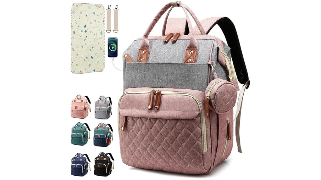Diaper Bags That Look Like Regular Bags 10 sixteen pocket diaper bag backpack