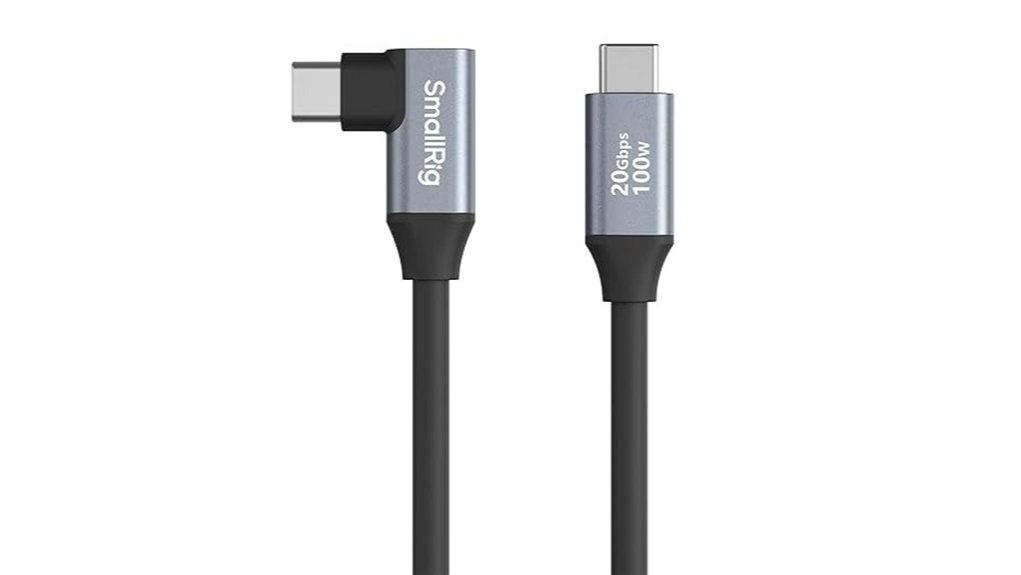 smallrig usb c angled cable