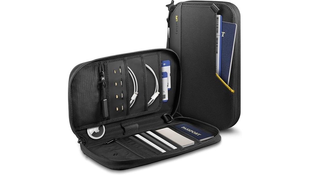 Travel Document Organizers (Family-Size) for Smooth Travel 9 spigen passport rfid cardholder
