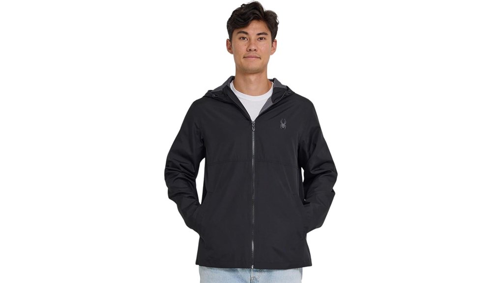 Top Lightweight Rain Jackets for Hikers 6 spyder men s packable rainjacket