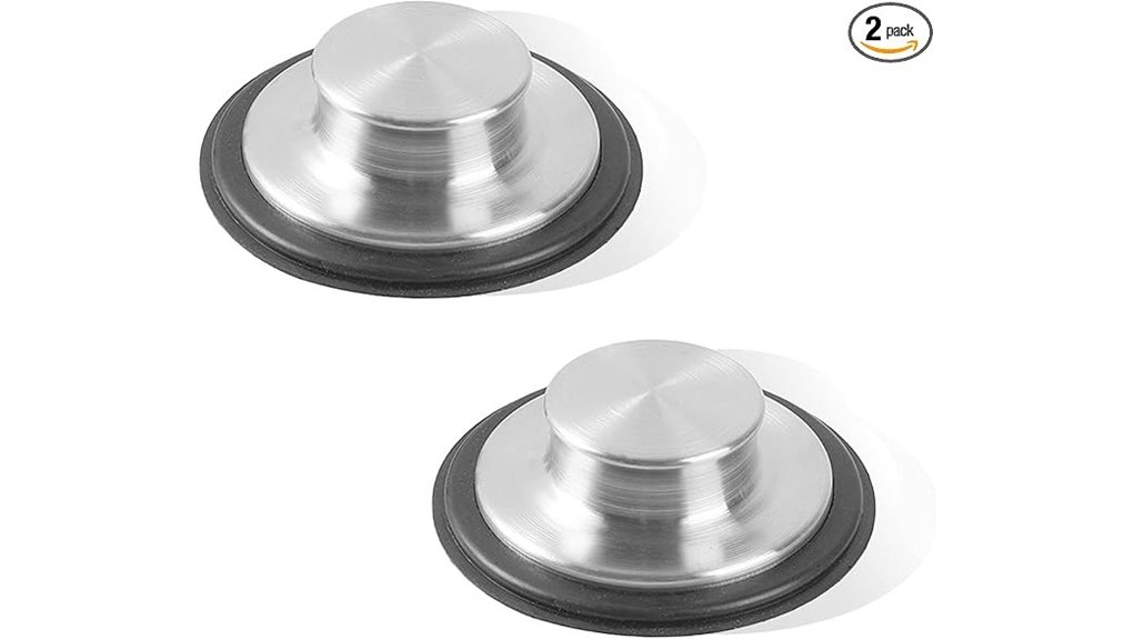 stainless steel sink stoppers