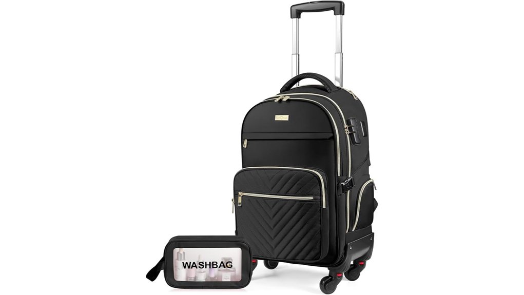 Carry-On Backpacks vs Rolling Luggage: Which Fits More 5 star cloud rolling backpack