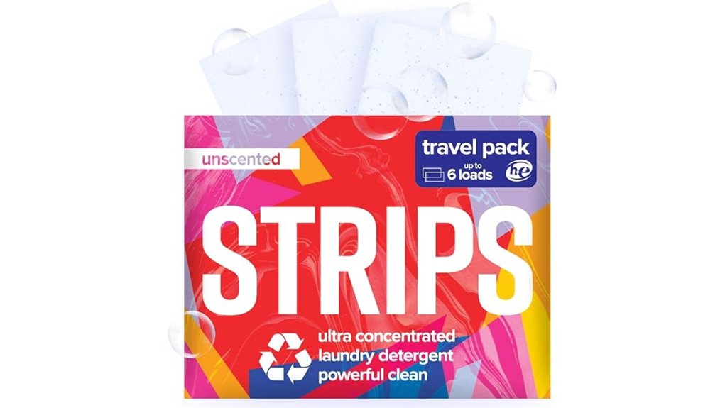 strips unscented laundry sheets