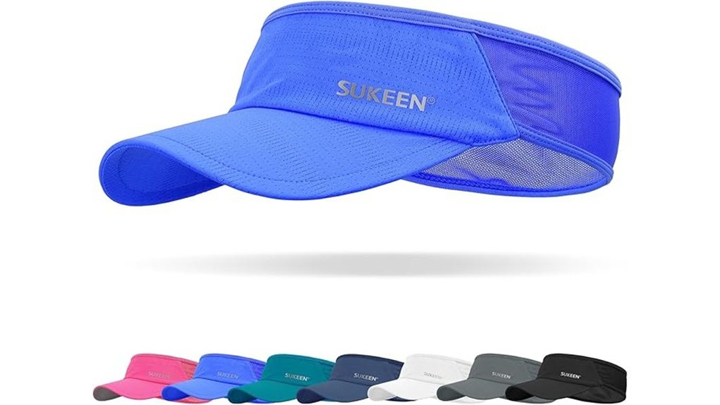 sukeen running golf visor