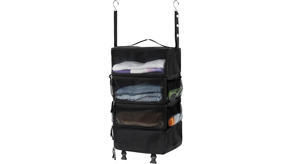 Luggage Organizers for Overhead Bins That Save Space 14 surblue hanging travel organizer