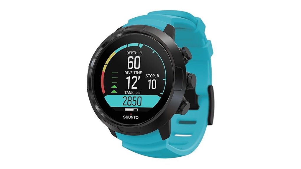 Best Scuba Dive Computers for Recreational Divers 15 suunto d5 aqua blue